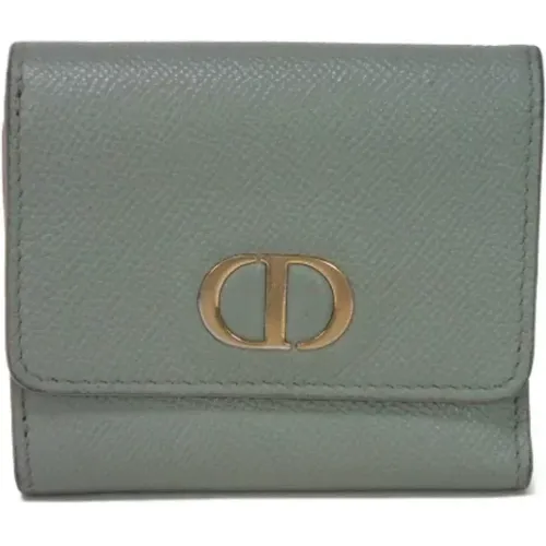 Pre-owned Wallets, female, , Size: ONE SIZE Pre-owned Leather wallets - Dior Vintage - Modalova