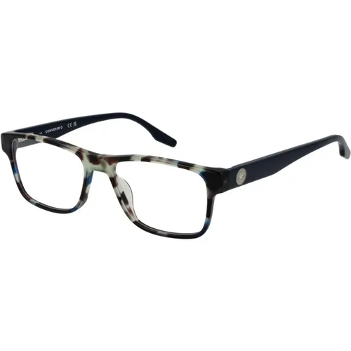 Glasses, male, , Size: ONE SIZE Multicolor Acetate Full-Rim Optical Frames - Converse - Modalova