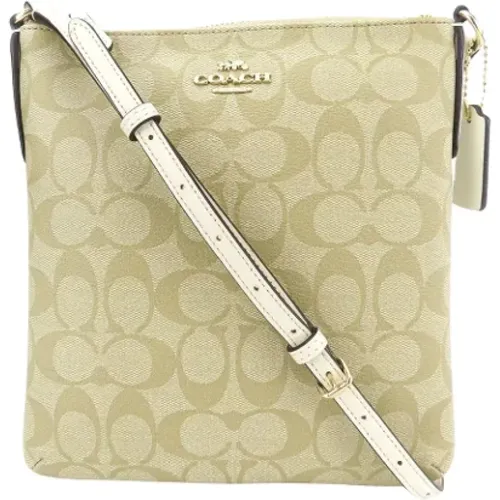 Pre-owned Cross Body Bags, female, , Size: ONE SIZE Pre-owned Canvas crossbody-bags - Coach Pre-owned - Modalova