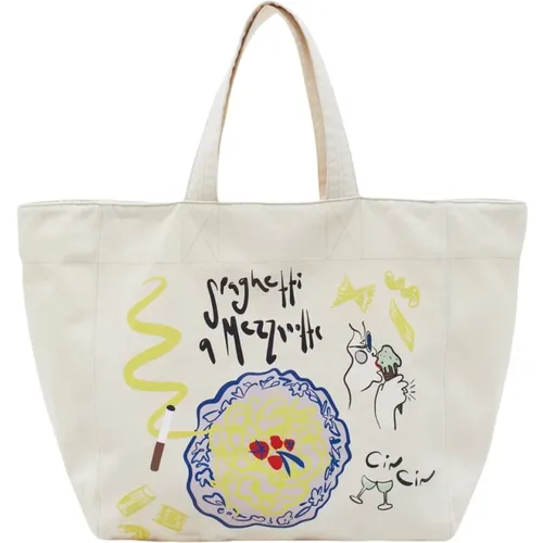 Artistic Shopper Bag , female, Sizes: ONE SIZE - closed - Modalova