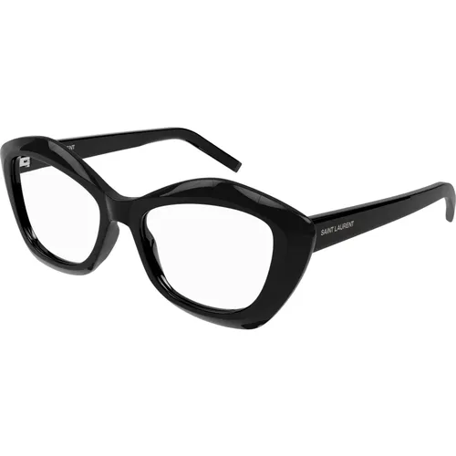 Schwarze Brillenrahmen SL 68 OPT , unisex, Größe: 54 MM - Saint Laurent - Modalova