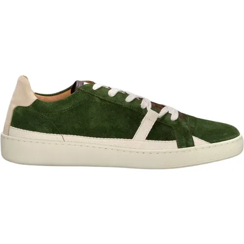 Grüne Sneakers für Männer , Herren, Größe: 42 EU - Pantofola D'Oro - Modalova