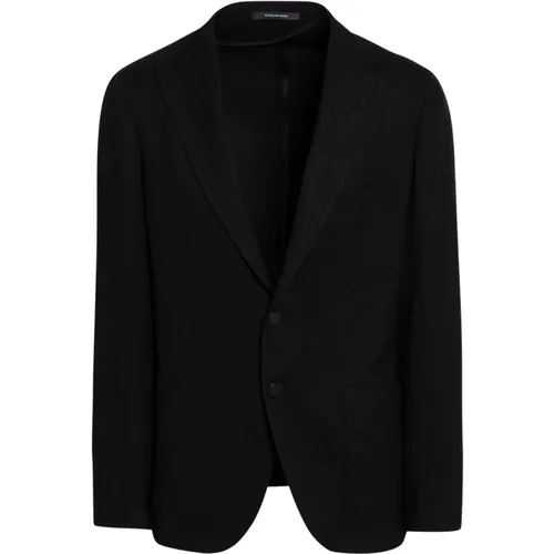 Blazers, male, , Size: S Montecarlo Single-Breasted Jacket - Tagliatore - Modalova