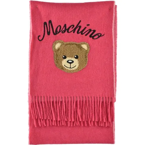 Wollmischung Schal Moschino - Moschino - Modalova