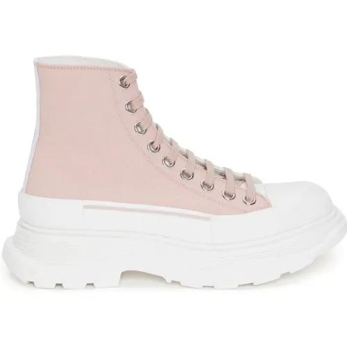 Tread Slick High-Top Sneakers , female, Sizes: 5 1/2 UK - alexander mcqueen - Modalova