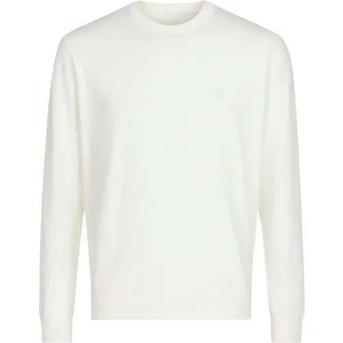 Round-neck Knitwear, male, , Size: L Sweater Fine Knit Round Neck - Calvin Klein - Modalova