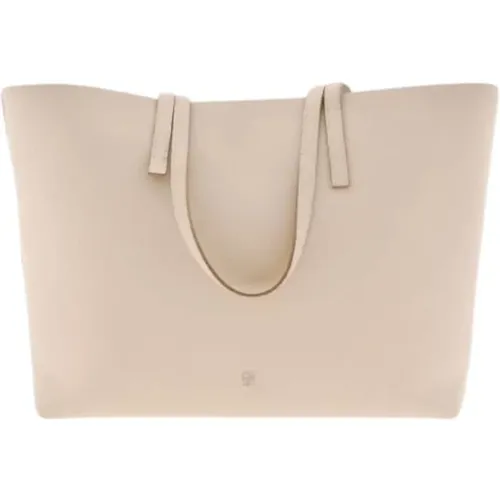 Magnolia Leather Shopping Bag , female, Sizes: ONE SIZE - Carolina Herrera - Modalova