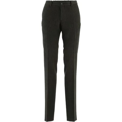 Slim-fit Trousers , male, Sizes: XL, L, M - Incotex - Modalova