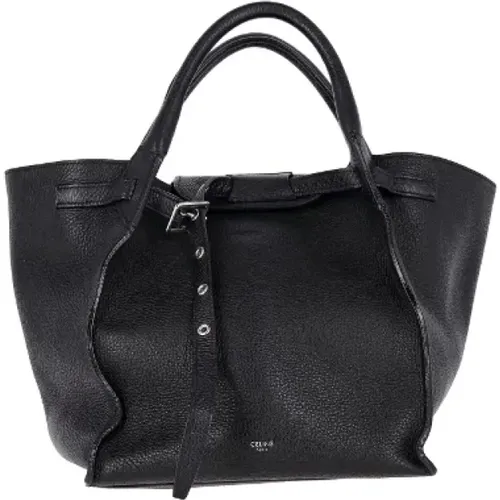 Pre-owned Tote Bags, female, , Size: ONE SIZE Pre-owned Leather celine-bags - Celine Vintage - Modalova