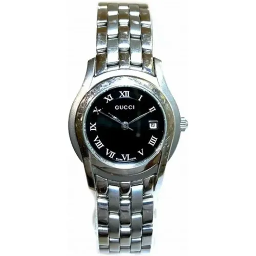 Pre-owned Stainless Steel watches , female, Sizes: ONE SIZE - Gucci Vintage - Modalova