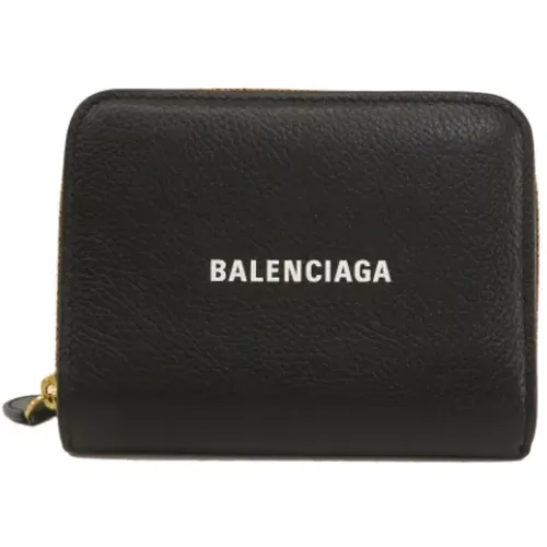 Pre-owned Wallets, female, , Size: ONE SIZE Pre-owned Leather wallets - Balenciaga Vintage - Modalova