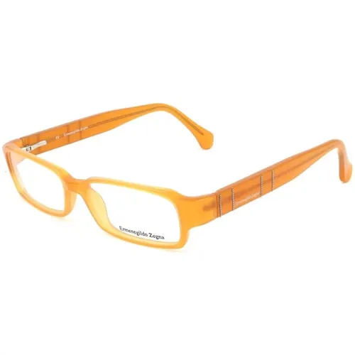 Glasses, unisex, , Size: ONE SIZE Plastic Frame Unisex Eyewear - Ermenegildo Zegna - Modalova