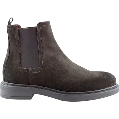 Chelsea Boots, male, , Size: 11 US Vintage Suede Congo Shoes - Marco Ferretti - Modalova