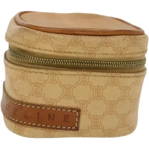 Pre-owned Clutches, female, , Size: ONE SIZE Pre-owned Canvas home-office - Celine Vintage - Modalova