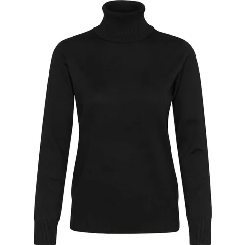 Schwarzer Milasz Rollkragenpullover - Saint Tropez - Modalova