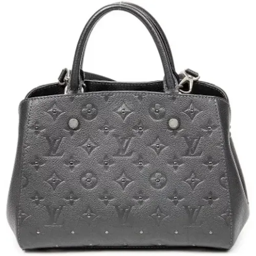 Pre-owned Leather handbags , female, Sizes: ONE SIZE - Louis Vuitton Vintage - Modalova