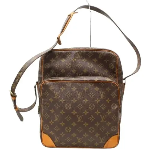 Pre-owned Cross Body Bags, female, , Size: ONE SIZE Vintage Monogram Canvas Shoulder Bag - Louis Vuitton Vintage - Modalova