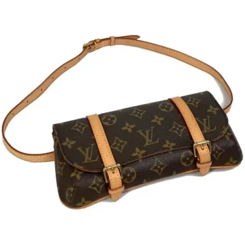 Pre-owned Belt Bags, female, , Size: ONE SIZE Pre-owned Canvas louis-vuitton-bags - Louis Vuitton Vintage - Modalova