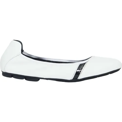 Women's Shoes Ballerinas Bianco Noos , female, Sizes: 5 UK - Hogan - Modalova
