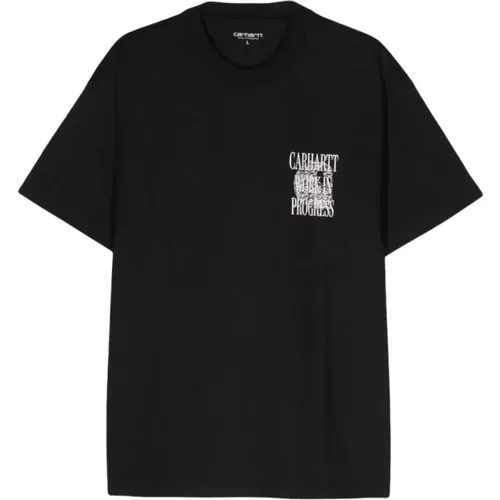 T-Shirts , male, Sizes: L, S - Carhartt WIP - Modalova