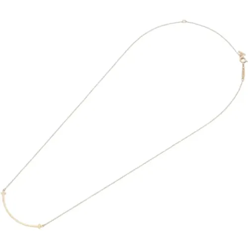 Pre-owned Jewellery, female, , Size: ONE SIZE Pre-owned Rose Gold necklaces - Tiffany & Co. Pre-owned - Modalova