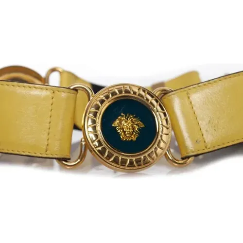 Pre-owned Leather belts , female, Sizes: ONE SIZE - Versace Pre-owned - Modalova