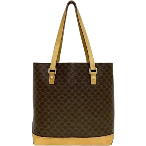 Pre-owned Tote Bags, female, , Size: ONE SIZE Pre-owned Leather celine-bags - Celine Vintage - Modalova