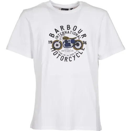 Weiße T-Shirts und Polos Barbour - Barbour - Modalova