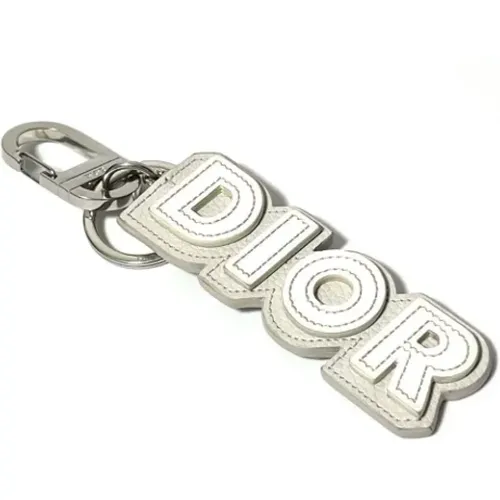 Pre-owned Accessories, female, , Size: ONE SIZE Pre-owned Leather key-holders - Dior Vintage - Modalova