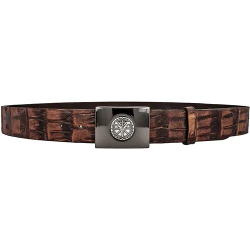 Belt , male, Sizes: 90 CM - carlo colucci - Modalova