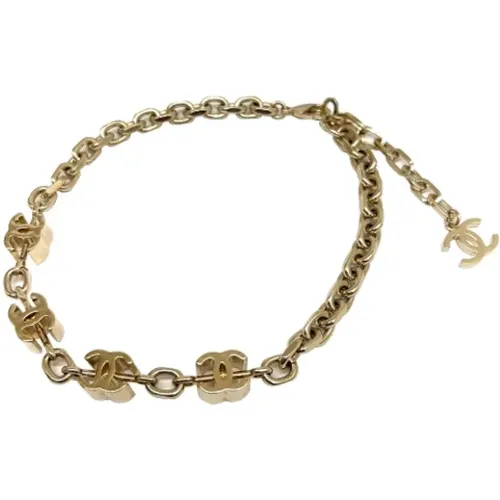 Pre-owned Jewellery, female, , Size: ONE SIZE Pre-owned Metal necklaces - Chanel Vintage - Modalova