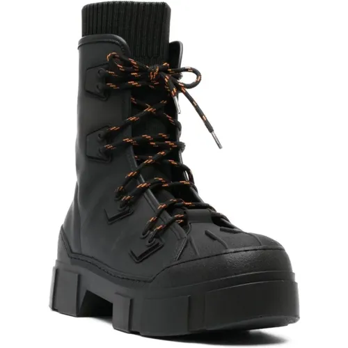 Rub/Knit #101 Lace-Up Winter Boots , female, Sizes: 5 UK, 3 UK - Vic Matié - Modalova