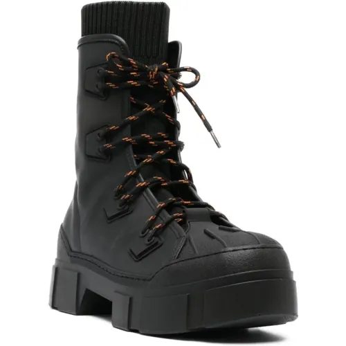 Rub/Knit #101 Lace-Up Winter Boots , female, Sizes: 5 UK, 3 UK, 4 UK - Vic Matié - Modalova