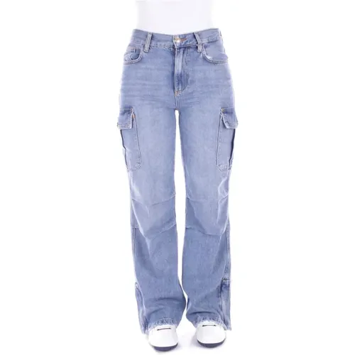 Wide Jeans , Damen, Größe: W29 - Liu Jo - Modalova