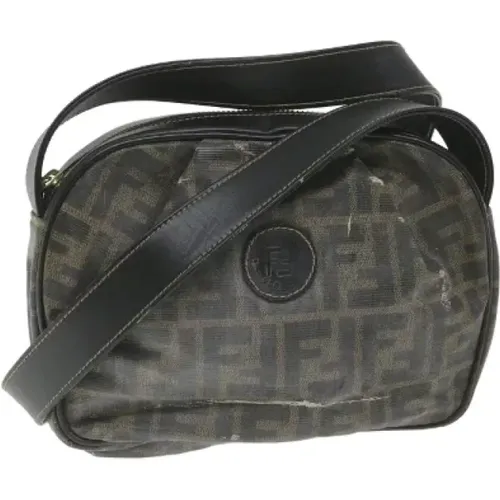 Pre-owned Cross Body Bags, female, , Size: ONE SIZE Pre-owned Canvas fendi-bags - Fendi Vintage - Modalova