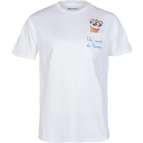 T-Shirts , male, Sizes: L, XL, 2XL - MC2 Saint Barth - Modalova