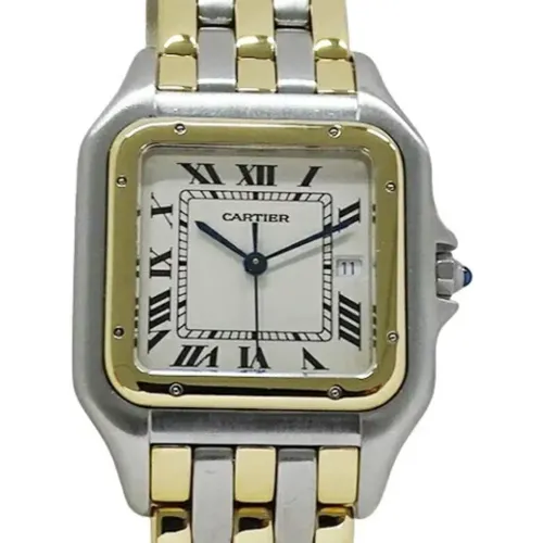 Pre-owned Watches, male, , Size: ONE SIZE Pre-owned Gold watches - Cartier Vintage - Modalova