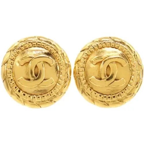 Pre-owned Jewellery, female, , Size: ONE SIZE Pre-owned Gold chanel-jewelry - Chanel Vintage - Modalova