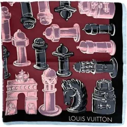 Pre-owned Scarves, female, , Size: ONE SIZE Pre-owned Silk scarves - Louis Vuitton Vintage - Modalova