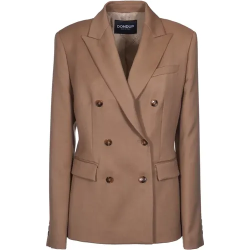 Peak Revers Wollblazer Jacke Dondup - Dondup - Modalova