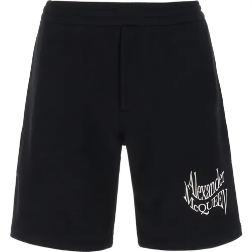 Stylish Bermuda Shorts for Men , male, Sizes: L, XL, M, S - alexander mcqueen - Modalova