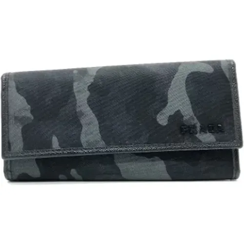 Pre-owned Accessories, female, , Size: ONE SIZE Pre-owned Nylon wallets - Prada Vintage - Modalova