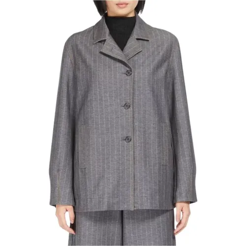 Graue Jacken Regular Fit Max Mara - Max Mara - Modalova