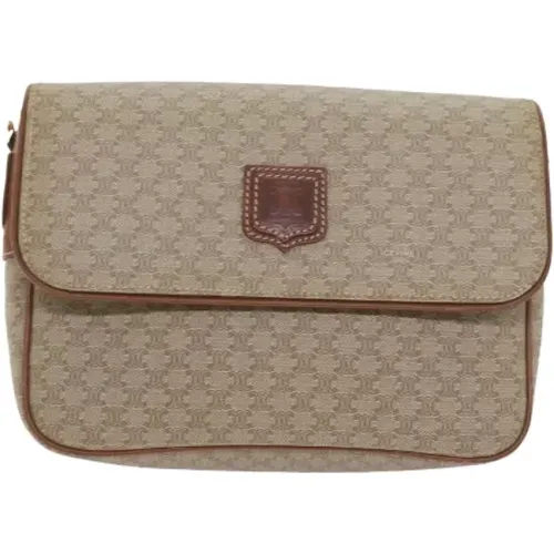 Pre-owned Clutches, female, , Size: ONE SIZE Pre-owned Canvas celine-bags - Celine Vintage - Modalova