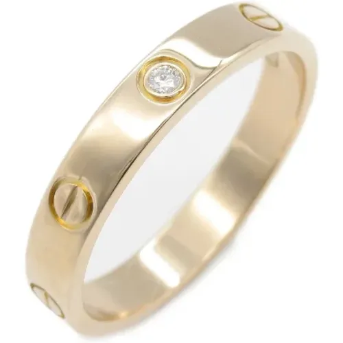 Pre-owned Jewellery, female, , Size: ONE SIZE Pre-owned Metal rings - Cartier Vintage - Modalova