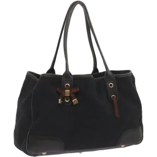 Pre-owned Tote Bags, female, , Size: ONE SIZE Pre-owned Leather gucci-bags - Gucci Vintage - Modalova