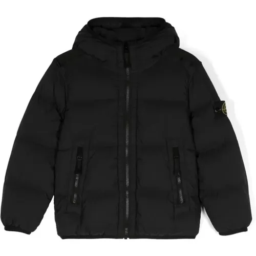 Kinder Daunenjacke Leichter Puffer - Stone Island - Modalova