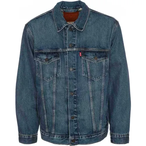 Levi's, Jeansjacke Relaxed Fit Trucker , Herren, Größe: XL - Levis - Modalova