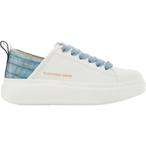 Womens Shoes Sneakers Bianco Noos , female, Sizes: 3 UK, 4 UK, 8 UK, 6 UK - Alexander Smith - Modalova