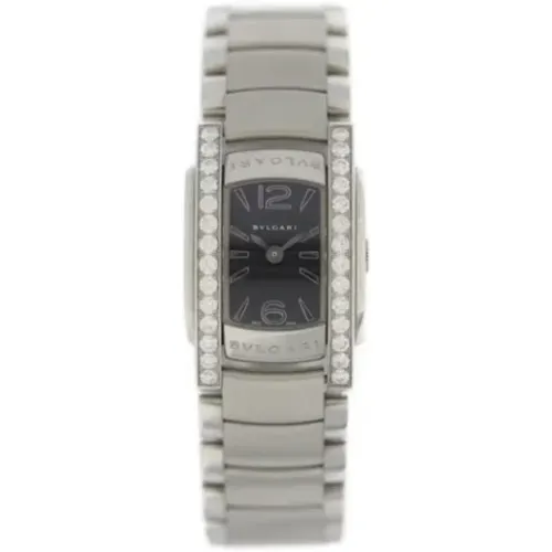 Pre-owned Watches, female, , Size: ONE SIZE Pre-owned Stainless Steel watches - Bvlgari Vintage - Modalova